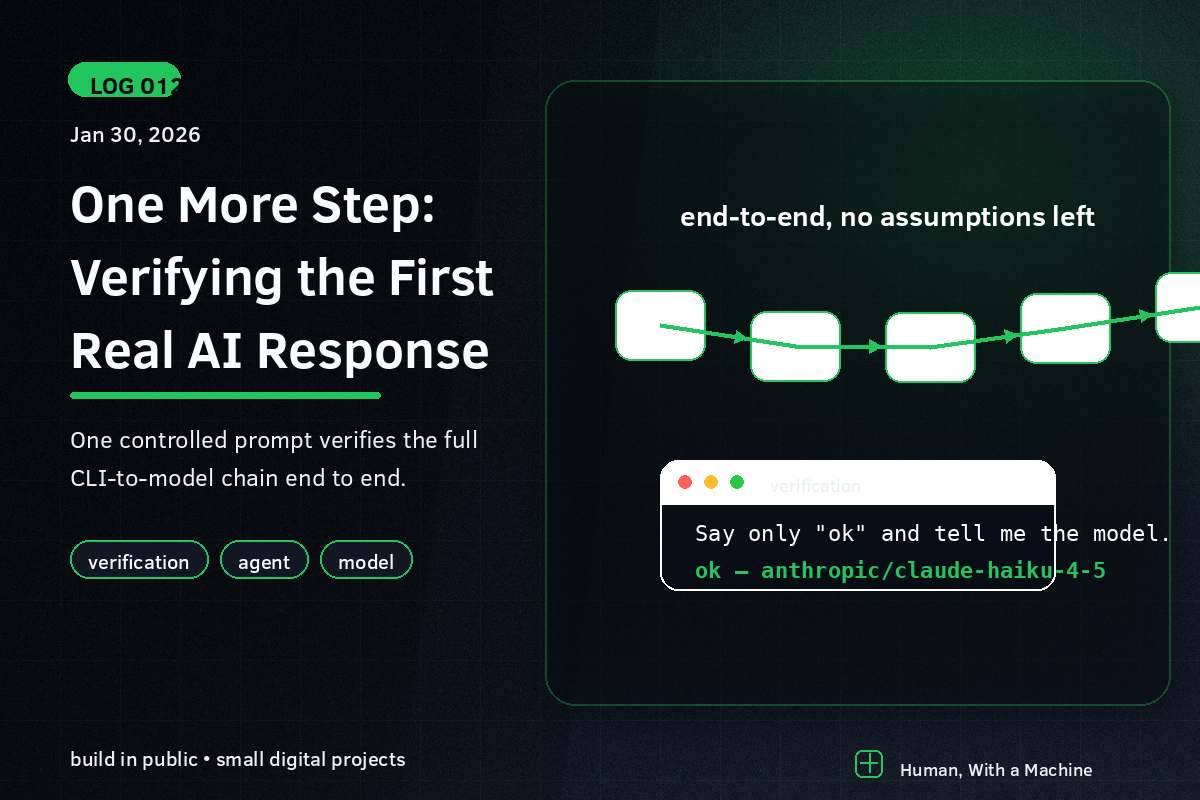 A pipeline from CLI to gateway to agent to model ending in an OK response bubble.
